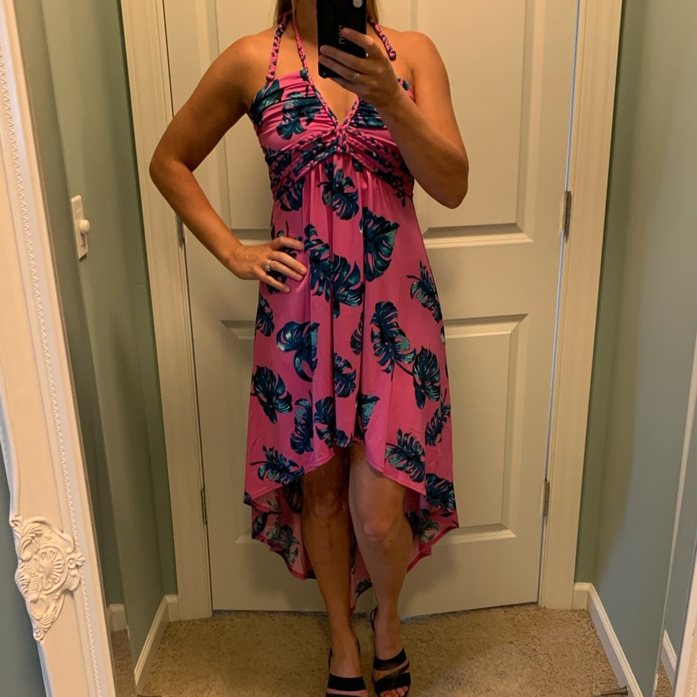 Venus M sexy hi-low halter dress, NWOT